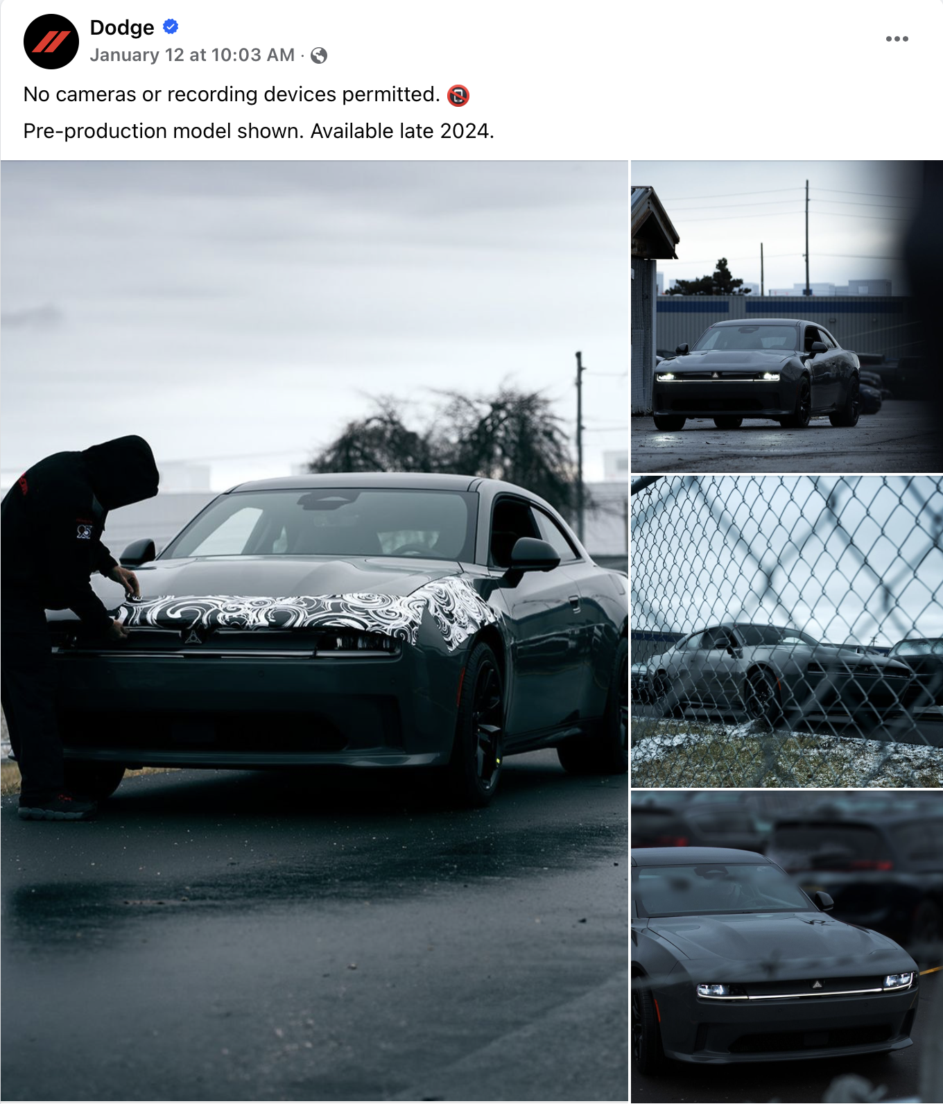 2025 Dodge Charger Daytona EV Daytona Charger Pre-Production EV Teased by Dodge for Late 2024 Availability 2025-charger-daytona-ev-dodge-teaser