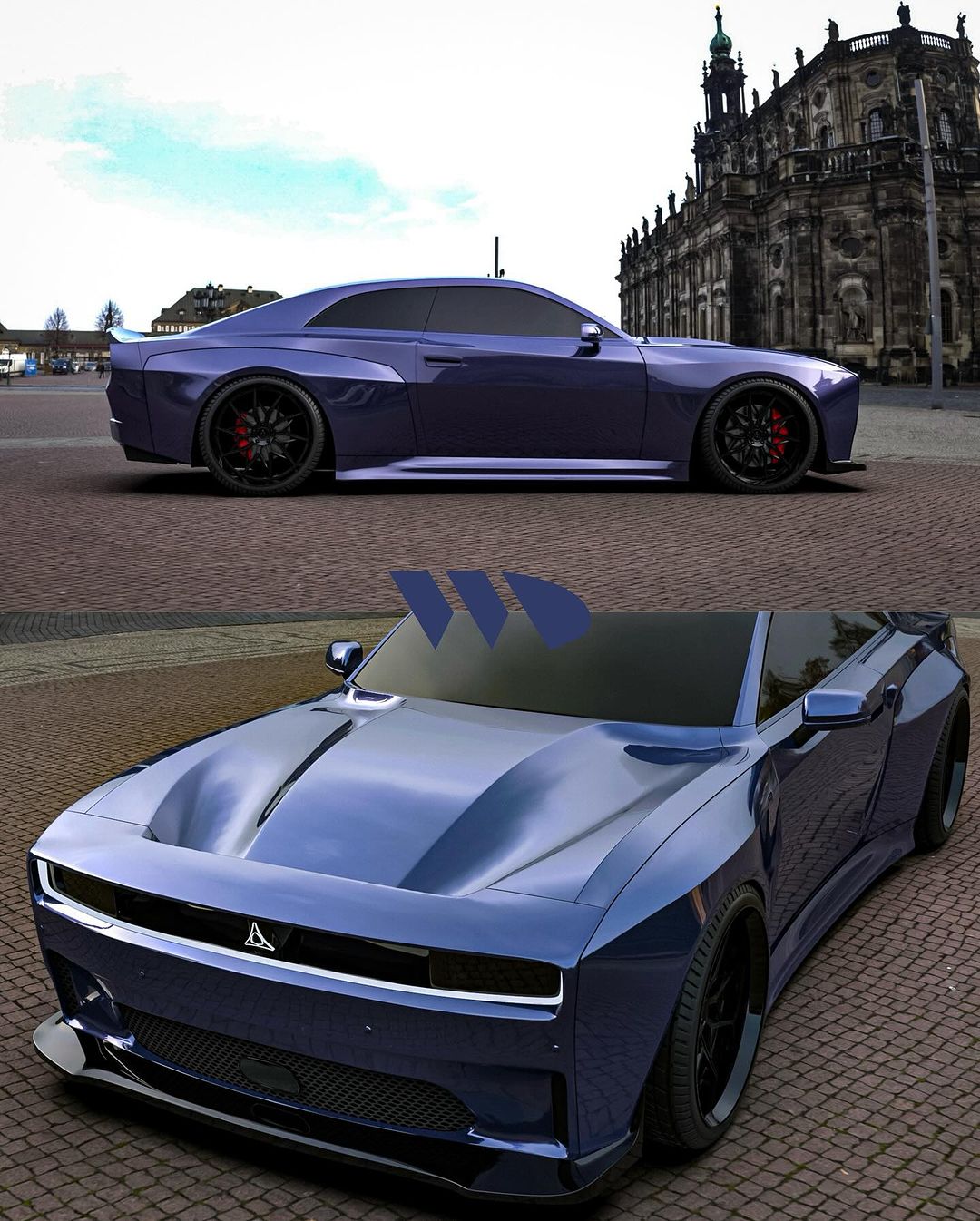 2025 Dodge Charger Daytona EV Widebody Charger Daytona EV concept widebody charger daytona ev 1