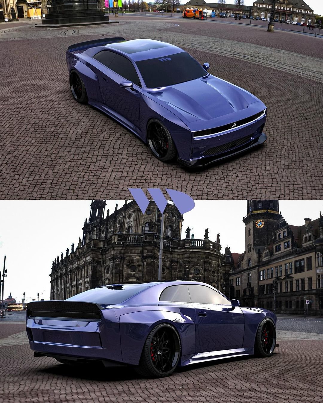 2025 Dodge Charger Daytona EV Widebody Charger Daytona EV concept widebody charger daytona ev 2